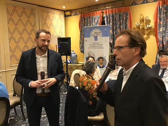 Eric SCICLUNA et Nicolas Nicolas Dias lors de la soirée Cercle Wine Business | Actu CEP-SOCOTIC