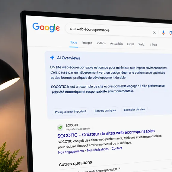 Arrivée de AI Overviews dans Google depuis le 22 juillet, un bouleversement pour le référencement ? | Actu SOCOTIC Web & Digital