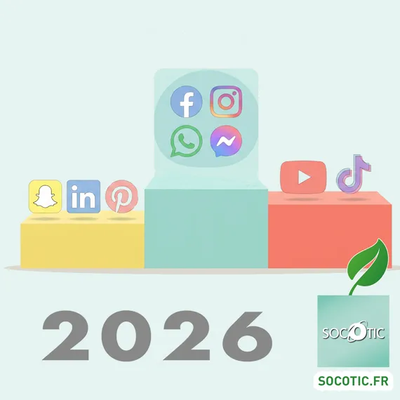 Classement de l'utilisation des réseaux sociaux en France | Actu SOCOTIC Web & Digital